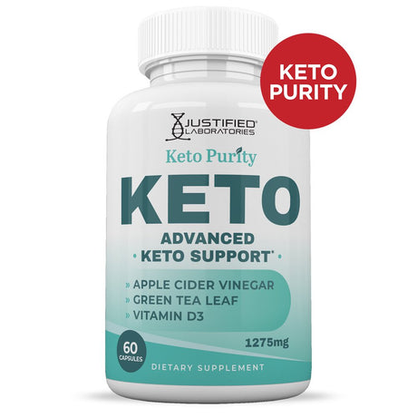 (10 Pack) Keto Purity ACV Pills 1275Mg Alternative to Gummies Dietary Supplement 600 Capsules