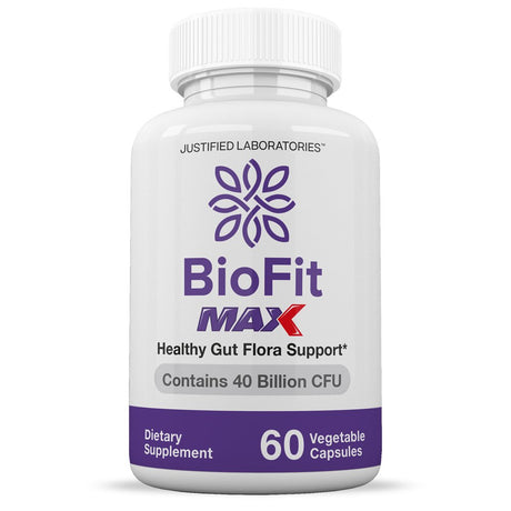 Biofit Max Probiotic 40 Billion CFU Supplement for Men and Women 60 Capsules