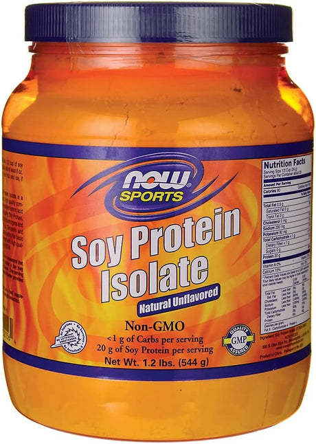 Soy Protein Isolate Powder 1.2 Lbs. 544 Grams