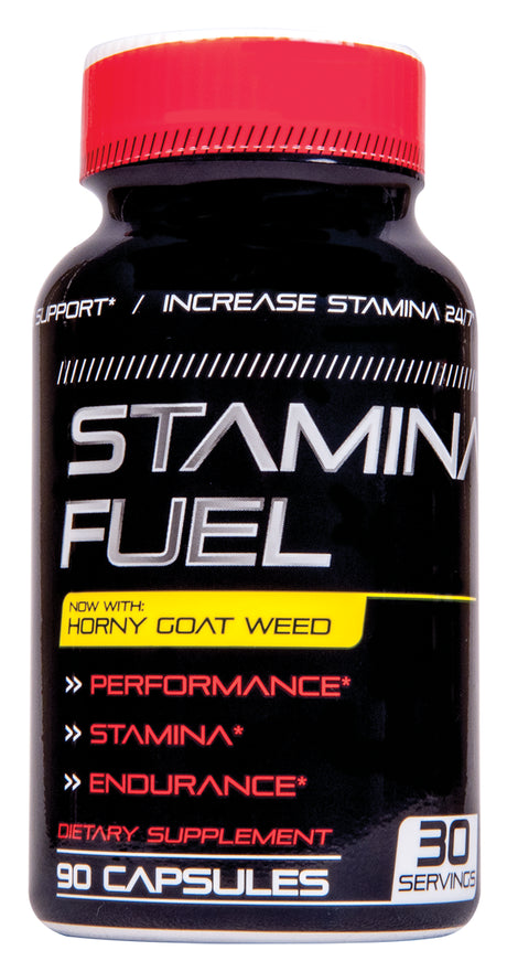 Stamina Fuel - 90 Capsules Natural Male Supplement Made in the USA Energy, Endurance and Physical Performance Booster