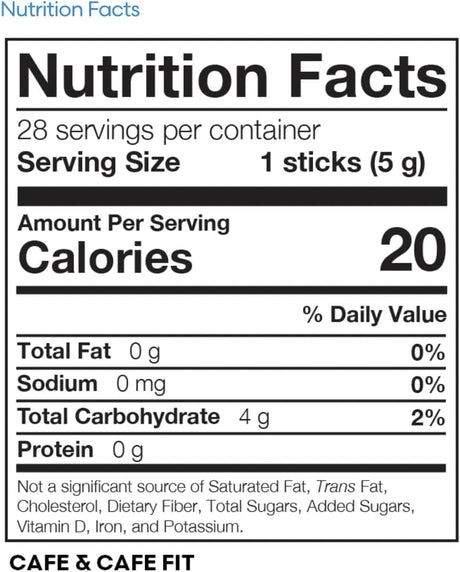 FUXION CAFÉ & CAFÉ FIT-5 Grams per Stick 3 Pack-Regulation of Blood Sugar Levels and Reduce the Feeling of Fatigue.