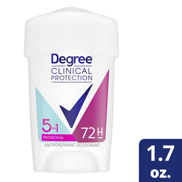 Degree Clinical Protection Women'S Long Lasting Antiperspirant Deodorant Stick, 1.7 Oz