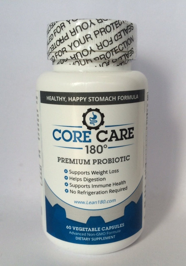 Core Care 180 | Best Probiotics for Weight Loss | Gut Health for Men and Women | All Natural Diet Supplement | Helps Digestion | Reduces Bloating Constipation Gas (30 Day Supply)