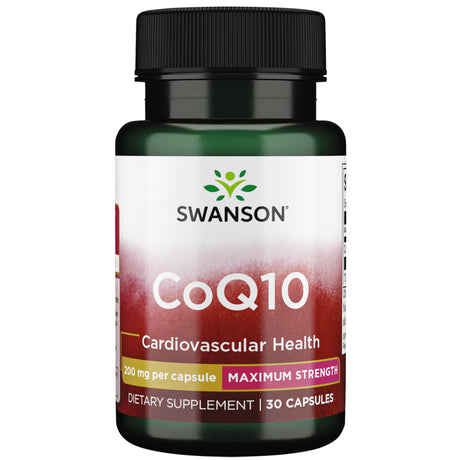 Swanson Coq10 200 Mg 30 Capsules