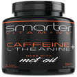 Smartervitamins MCT Oil Focus and Clarity Caffeine Pills, 50 Ct