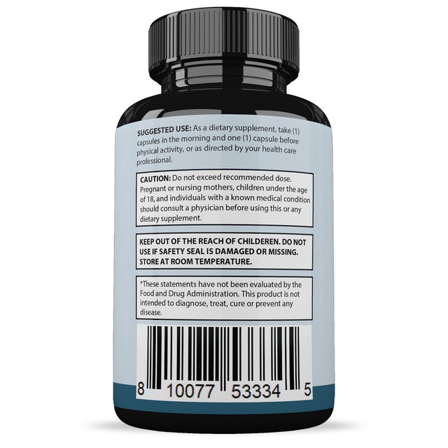 Styphdxfirol 1484MG All Natural Advanced Men'S Heath Performance Formula 60 Capsules