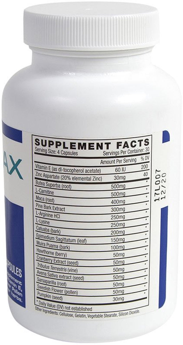 Semenax Volume and Intensity Enhancer 120Ct Capsules