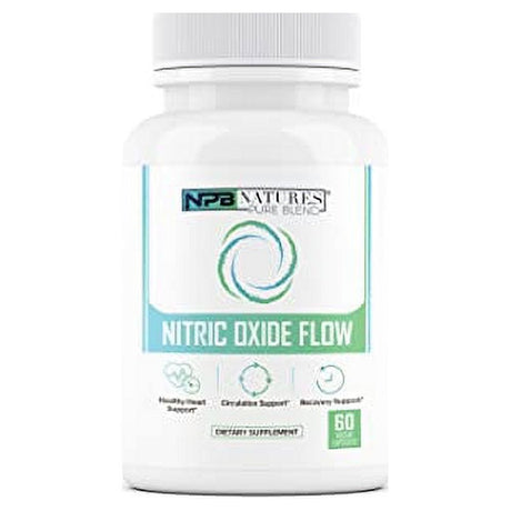 Nitric Oxide Supplement: Nature'S Pure Blend - L-Arginine - Blood Pressure Support - 1500MG - Nitric Oxide - Nitric Oxide Booster - Amino Energy - Preworkout for Men, Muscle Growth, Energy