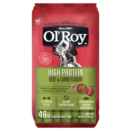 Ol' Roy High Protein with Beef & Lamb Flavor Dry Dog Food