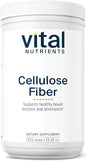 Vital Nutrients Cellulose Fiber | Vegan Fiber Supplement | Supports Normal Daily Bowel Function* | Insoluble Fiber for Digestion Aid* | Gluten, Dairy and Soy Free | Non-Gmo | 375 Grams