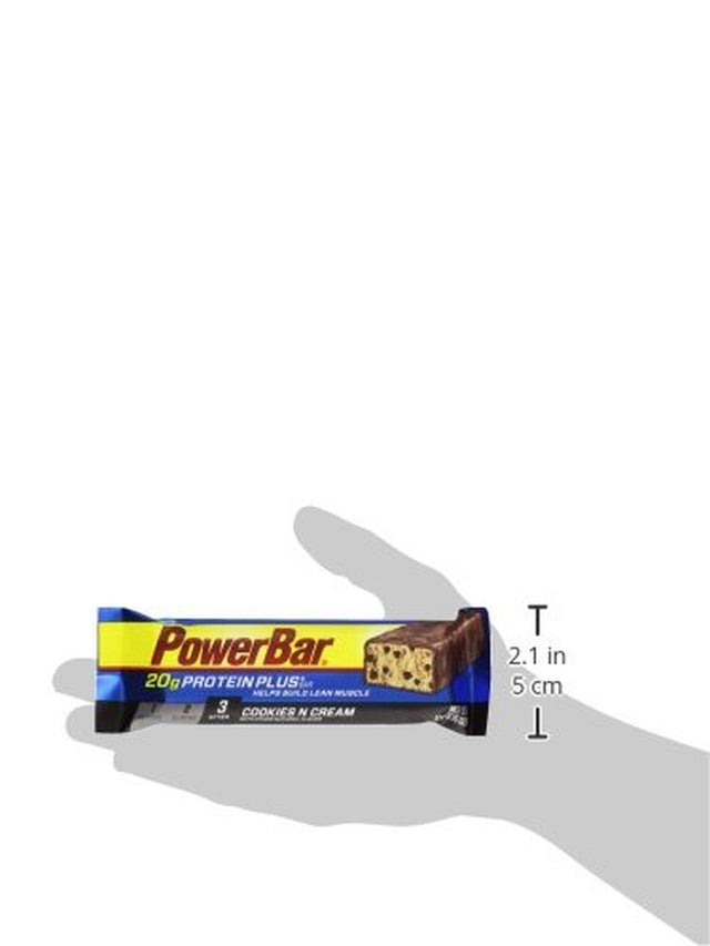 Powerbar Cookies and Cream Protein plus Bar, 2.15 Oz