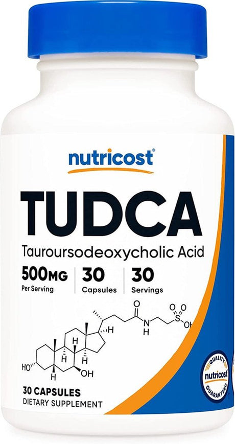 Nutricost Tudca Capsules -- 500 Mg - 30 Capsules