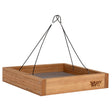 'Nature'S Way Bamboo Tray Bird Feeder 2QT, Brown