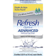 Refresh Optive Advanced Lubricant Eye Drops Preserved Tears, 20 Ml, 2 Bottles