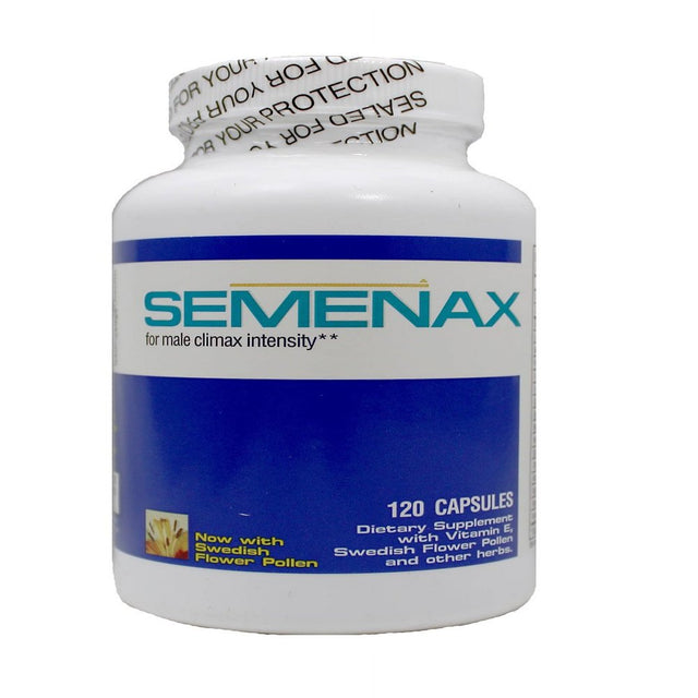 Semenax Volume and Intensity Enhancer 120Ct - 6-Month Supply