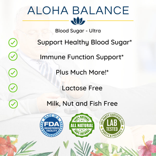 Blood Sugar Ultra - Supports Healthy Blood Sugar by Aloha Balance