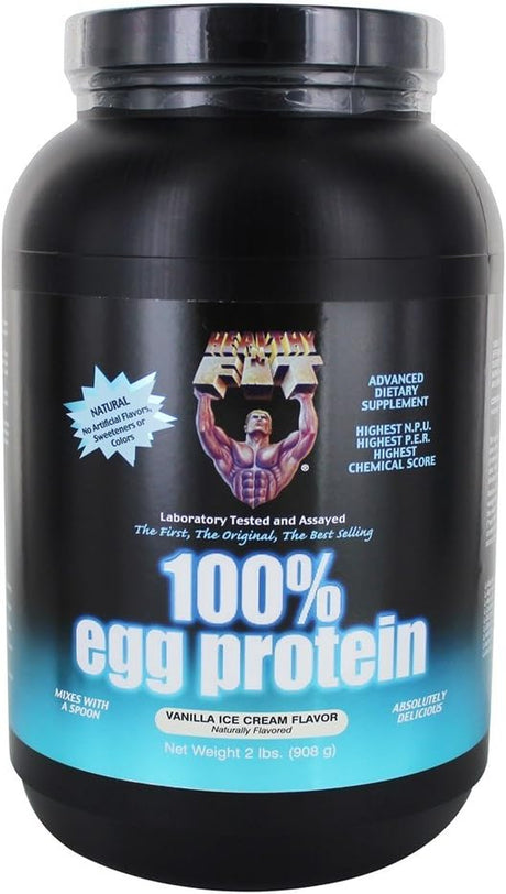 HEALTHY 'N FIT 100% EGG PROTEIN PWD,VAN, 2 LB