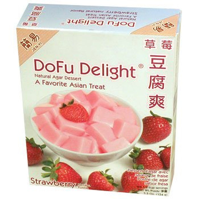 Jenyi Strawberry Dofu Delight 6 Oz