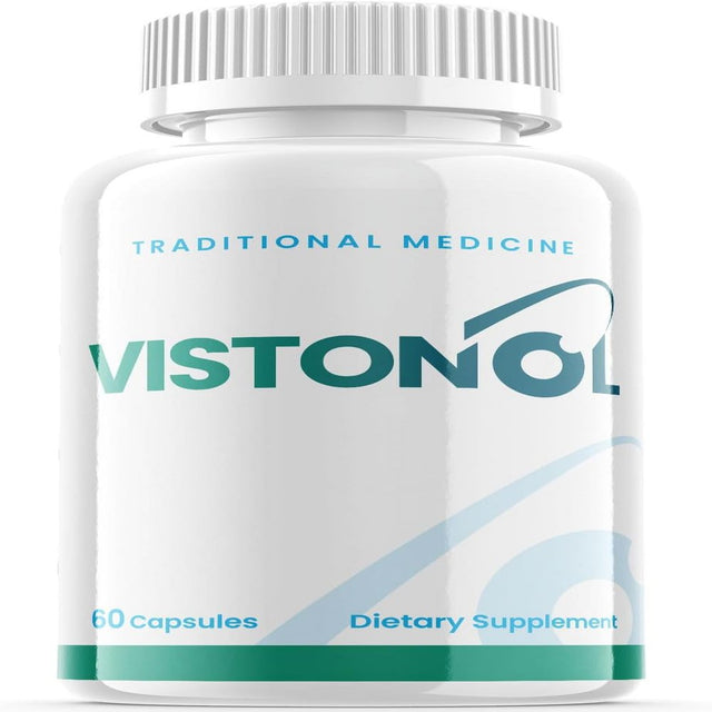 (1 Pack) Vistonol - Revolutionary Advanced Vision Matrix Formula - Supports Healthy Vision - Dietary Supplement for Eyes Sight - 60 Capsules