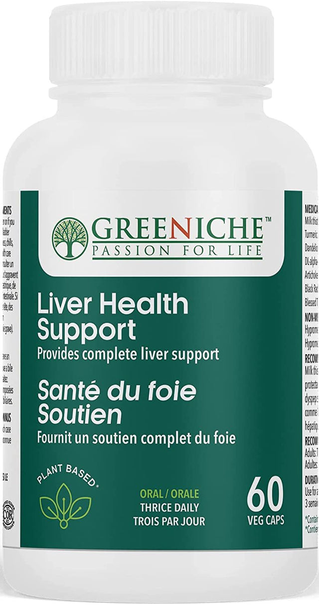 Greeniche Liver Health Support Formula Vegicaps, 110G