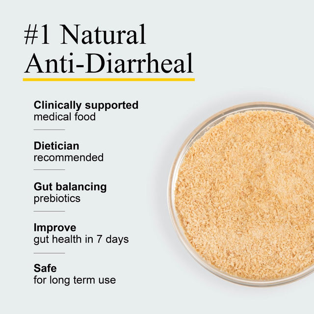 Banatrol® - Natural Anti-Diarrhea Relief, Kids and Adults, for IBS, Antibiotic Use, Food Poisoning and Chemotherapy - 90 Servings (Banana)