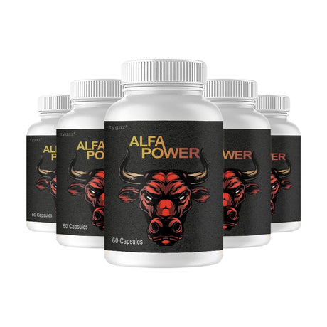 (5 Pack) Alfa Power - Alfa Power Male Enhancement Capsules