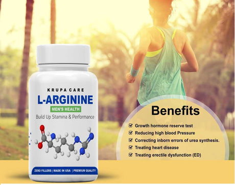 Nitric Oxide L-Arginine Pre Workout , 500Mg, 100 Capsules