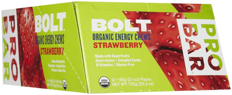 Probar Energy Chews - Strawberry - 2.1 Oz - 12 Ct