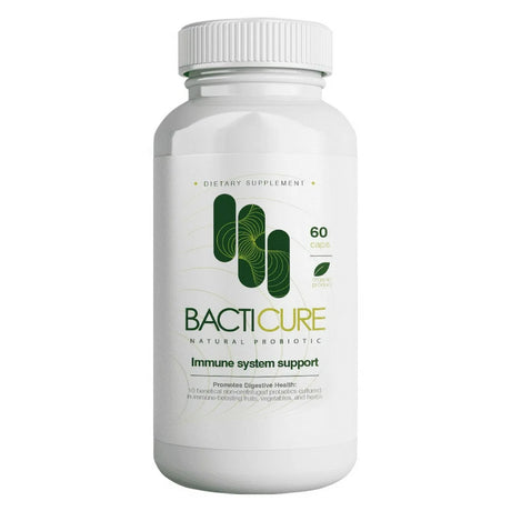 3 Bottles Bacticure Original Probitico Natural Probiotic