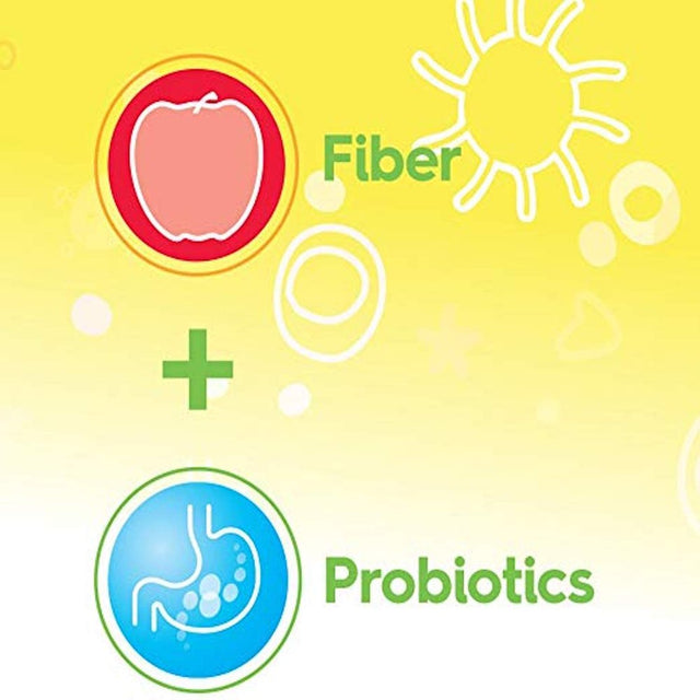 Culturelle Kids Probiotic + Fiber Packets for Kids 3+, Digestive Health & Immune Support, 60 Count