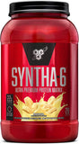 BSN SYNTHA-6 Whey Protein Powder, Micellar Casein, Milk Protein Isolate, Banana, 28 Servings (Packaging May Vary), 2.91 Pound (Pack of 1)