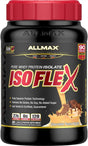 ALLMAX ISOFLEX Whey Protein Isolate, Chocolate Peanut Butter - 2 Lb - 27 Grams of Protein per Scoop - Zero Fat & Sugar - 99% Lactose Free - Gluten Free & Soy Free - Approx. 30 Servings