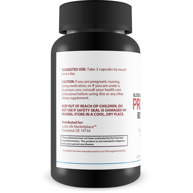 Blood Health Support Pro Blood Boost Formula - Blood Health Support Supplement - Our Best Formula for Natural Blood Health Support - Berberine, Cinnamon, Zinc - Promote Improved Blood Flow Naturally