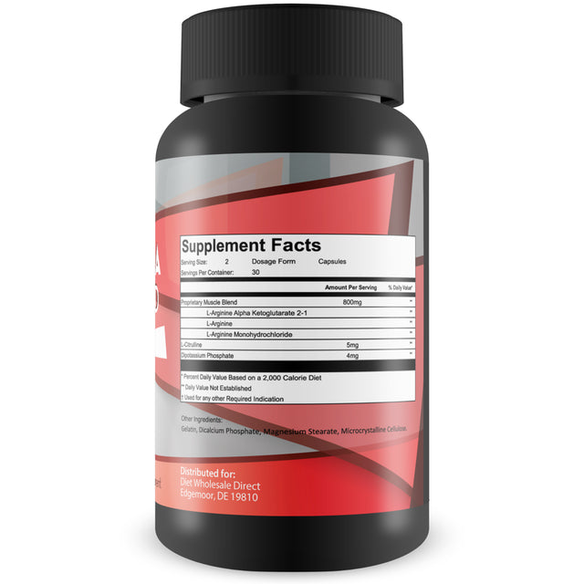 Testoultra Expand - Nitric Max Boost - Explosive Blood Flow & Muscle Building Support - Increase Circulation - Increase Nutrient Delivery - Explosive Muscle Pumps - Pre Workout Nitric Oxide Booster