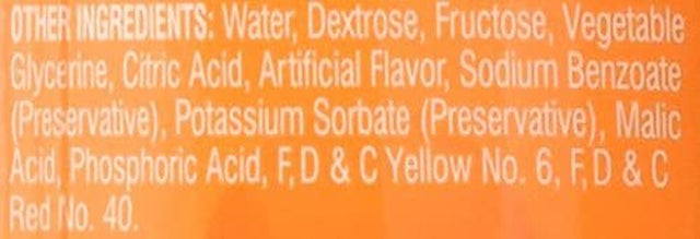 Herbal Clean Qcarrbo16 Detox, Orange, 16 Fluid Ounce