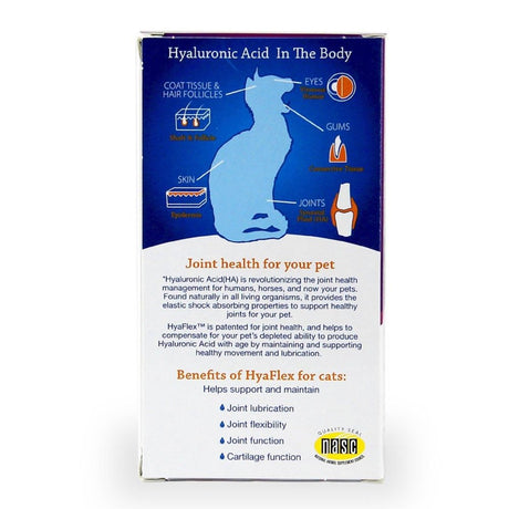 Hyalogic Hyaflex Feline Hip & Joint Formula 1 Oz. Hyaluronic Acid for Cats SA10004