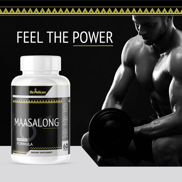 Maasalong- Male Virility/Stamina/Endurance/Strength- 60 Tablets- Dr. Pelican