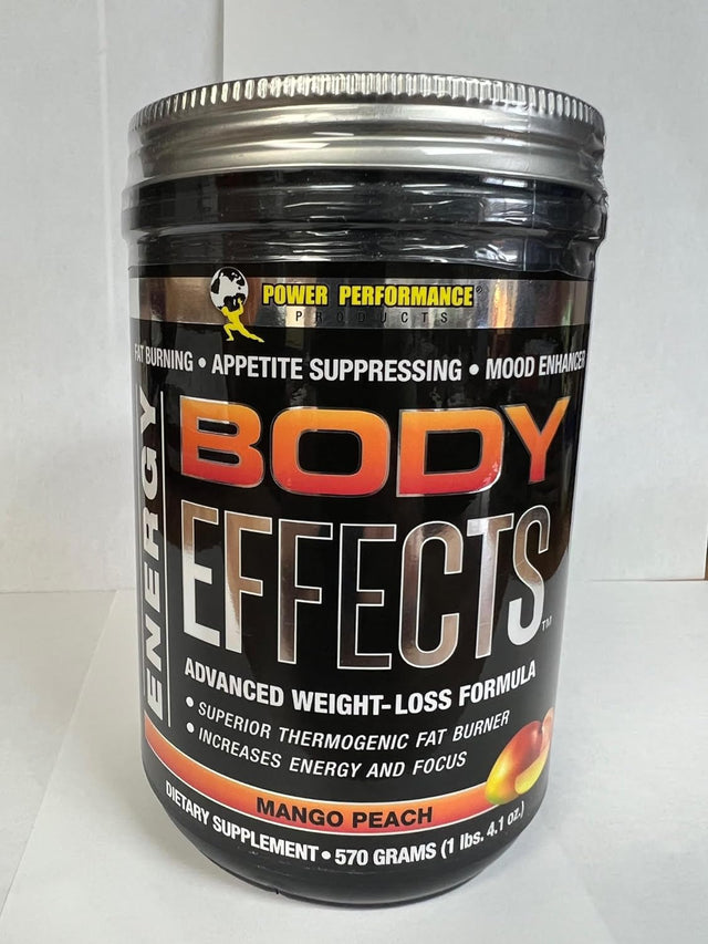 Power Performance Products Body Effects Pre Workout Supplement, Watermelon, 570 Grams (1Lbs. 4.1 Oz)