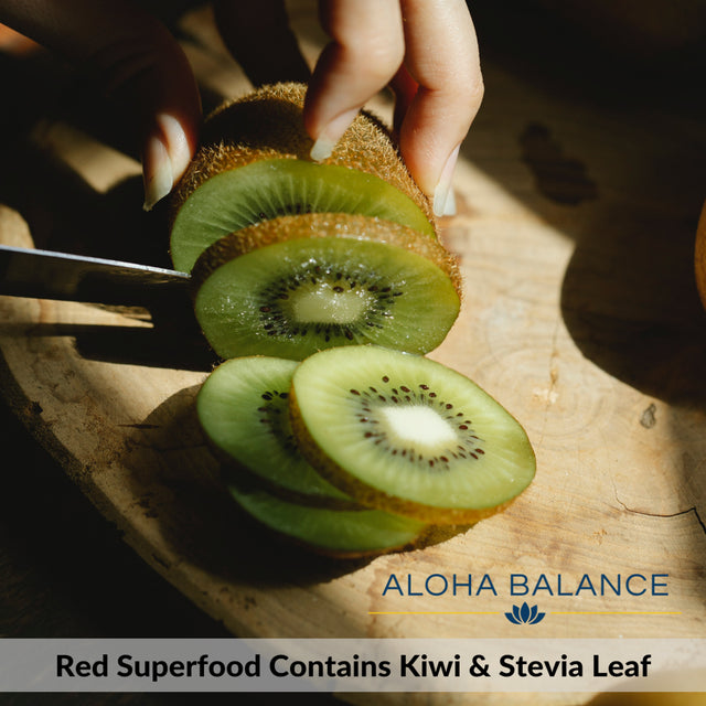 Red Superfood - Kiwi Strawberry - High Antioxidant Formula Packed with Micronutrients - Work Out Recovery Remedy by Aloha Balance