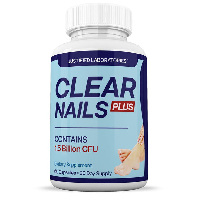 Clear Nails 1.5 Billion CFU Probiotic Nail Support 60 Capsules