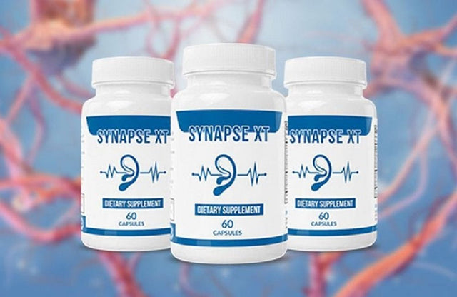 Synapse XT - Tinnitus Support Dietary Supplements for Healthy Middle and Inner Ear Structures, Including Cilia, Nerves, Hormone Levels and Blood Supply - 60 Capsules (1 Pack)