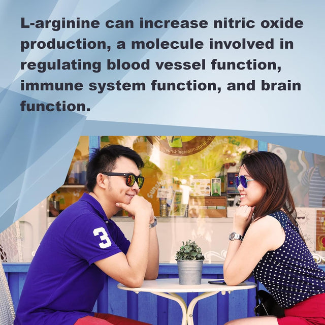 Lifelink L-Arginine | 500 Mg X 100 Capsules | Precursor to Nitric Oxide | Healthy Blood Flow, Heart Health | Gluten Free & Non-Gmo | Made in the USA