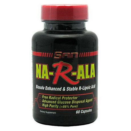 San Na-R-Ala Alpha Lipoic Acid 125 Mg, 60 Ct