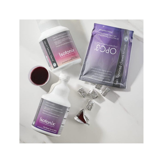 Isotonix OPC-3 - Bilberry, Grape Seed Extract & Pine Extract (Pycnogenol). Supports Production of Nitric Oxide for Blood Pressure Support. Non-Gmo, Gluten Free. Market America (90 Servings, 300G)