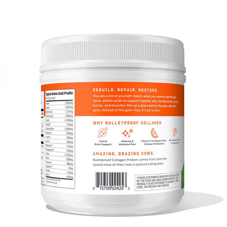 Bulletproof Unflavored Collagen Protein 14.3Oz