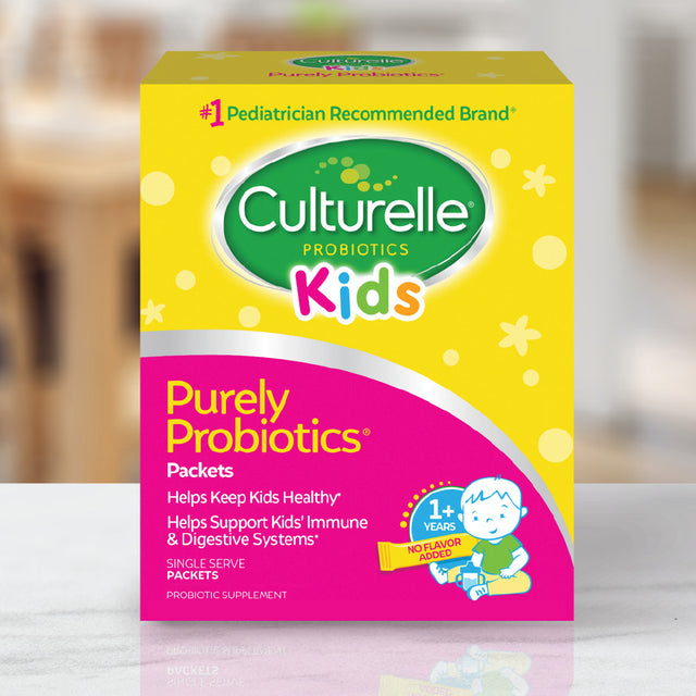 Culturelle Kids Purely Probiotics Daily Supplement for Kids 1+, Supports Immune and Digestive Systems, 50 Count