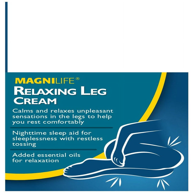 Magnilife Relaxing Leg Cream, Pain Reliever, 4 Oz – Nutricity.co.nz