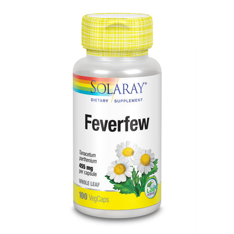 Solaray Feverfew 455Mg Capsules, 100 Ct