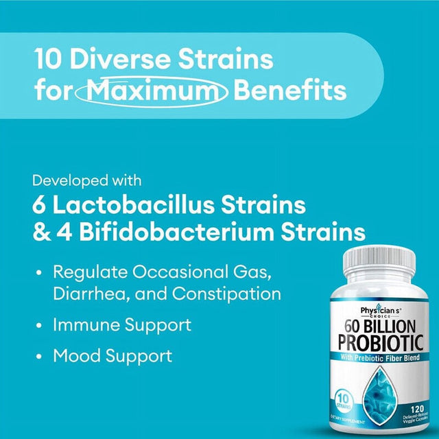 Physician’S Choice 60 Billion Probiotic Gut Health-30 Capsule