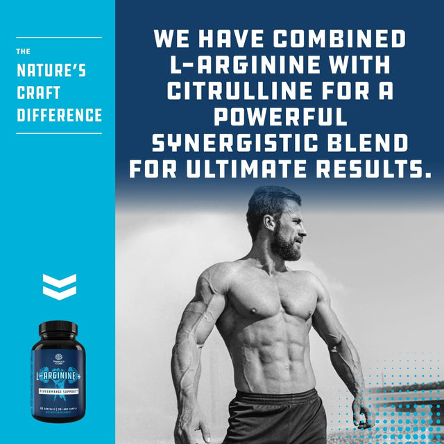 Pre Workout Nitric Oxide Supplement - Extra Strength L Arginine L Citrulline Supplement with Beta Alanine Nitric Oxide Booster for Enhanced Performance Strength Vascularity and Muscle Recovery